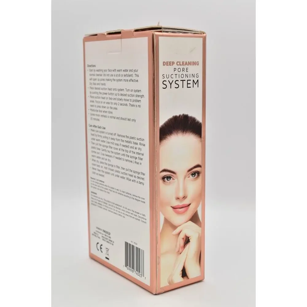 Precision Beauty Deep Cleaning Pore Suctioning Blackhead Remover System New Box